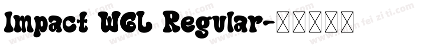 Impact WGL Regular字体转换